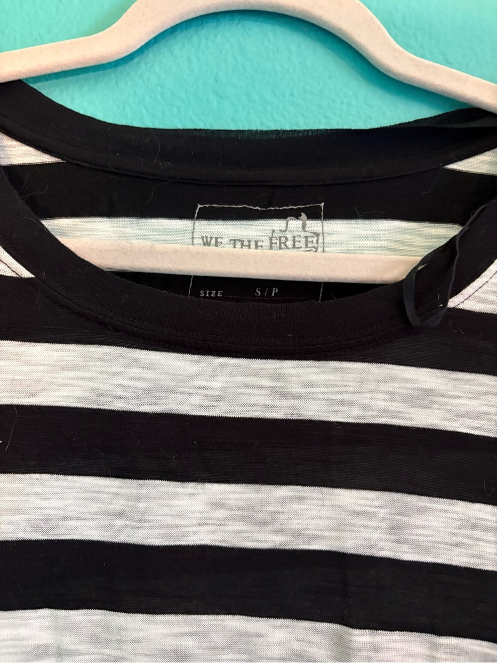 We the Free striped flowy top NWT - Picture 2 of 8